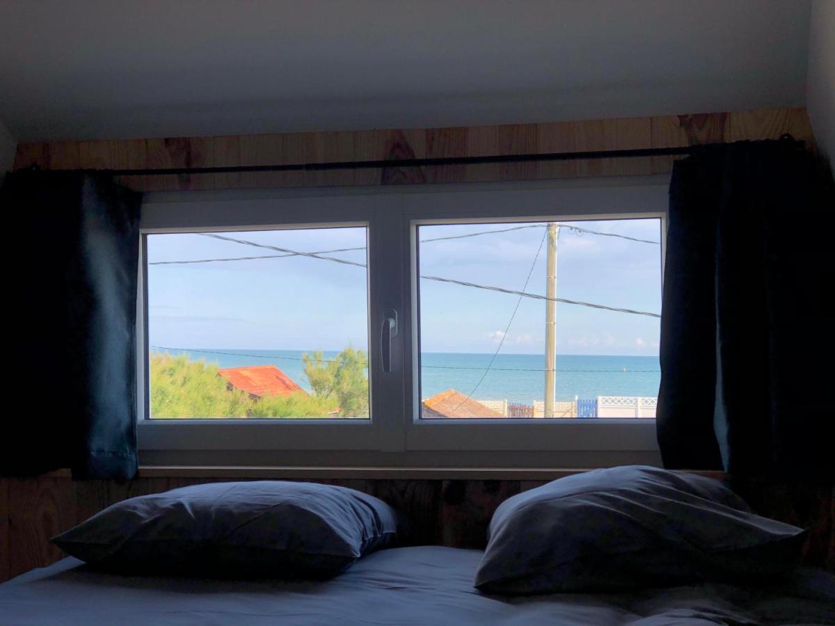 La Maison Penchee, Avec Jardin A 50M De La Plage Asnelles Eksteriør billede
