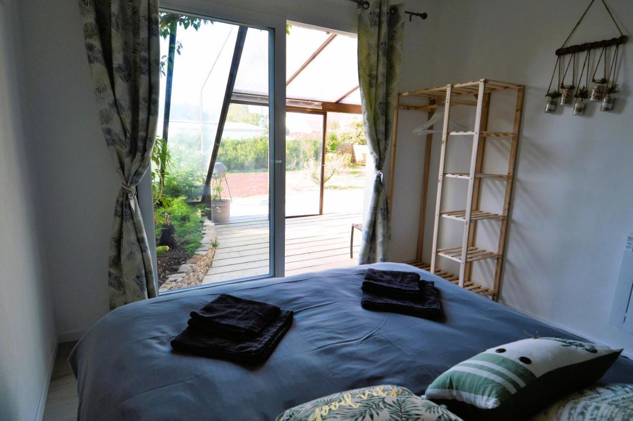 La Maison Penchee, Avec Jardin A 50M De La Plage Asnelles Eksteriør billede