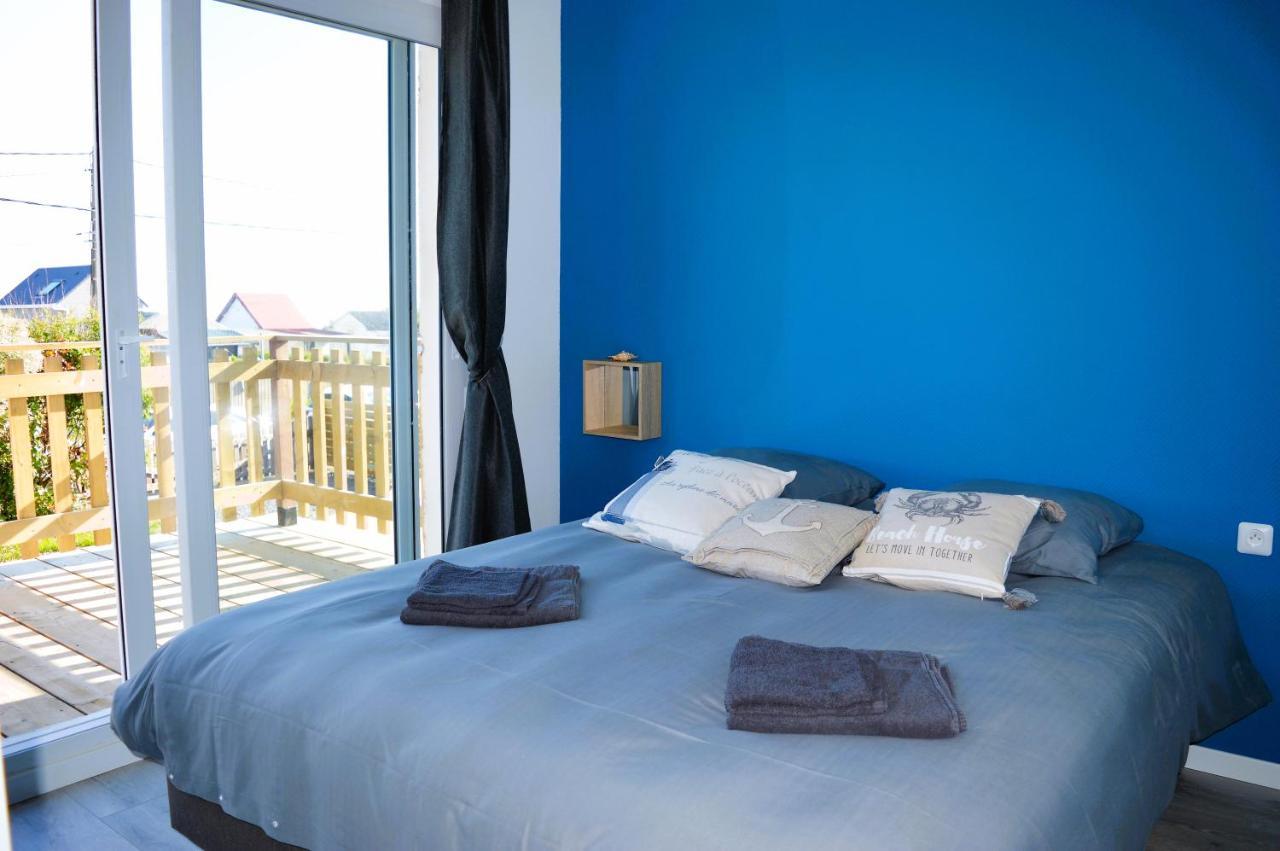 La Maison Penchee, Avec Jardin A 50M De La Plage Asnelles Eksteriør billede
