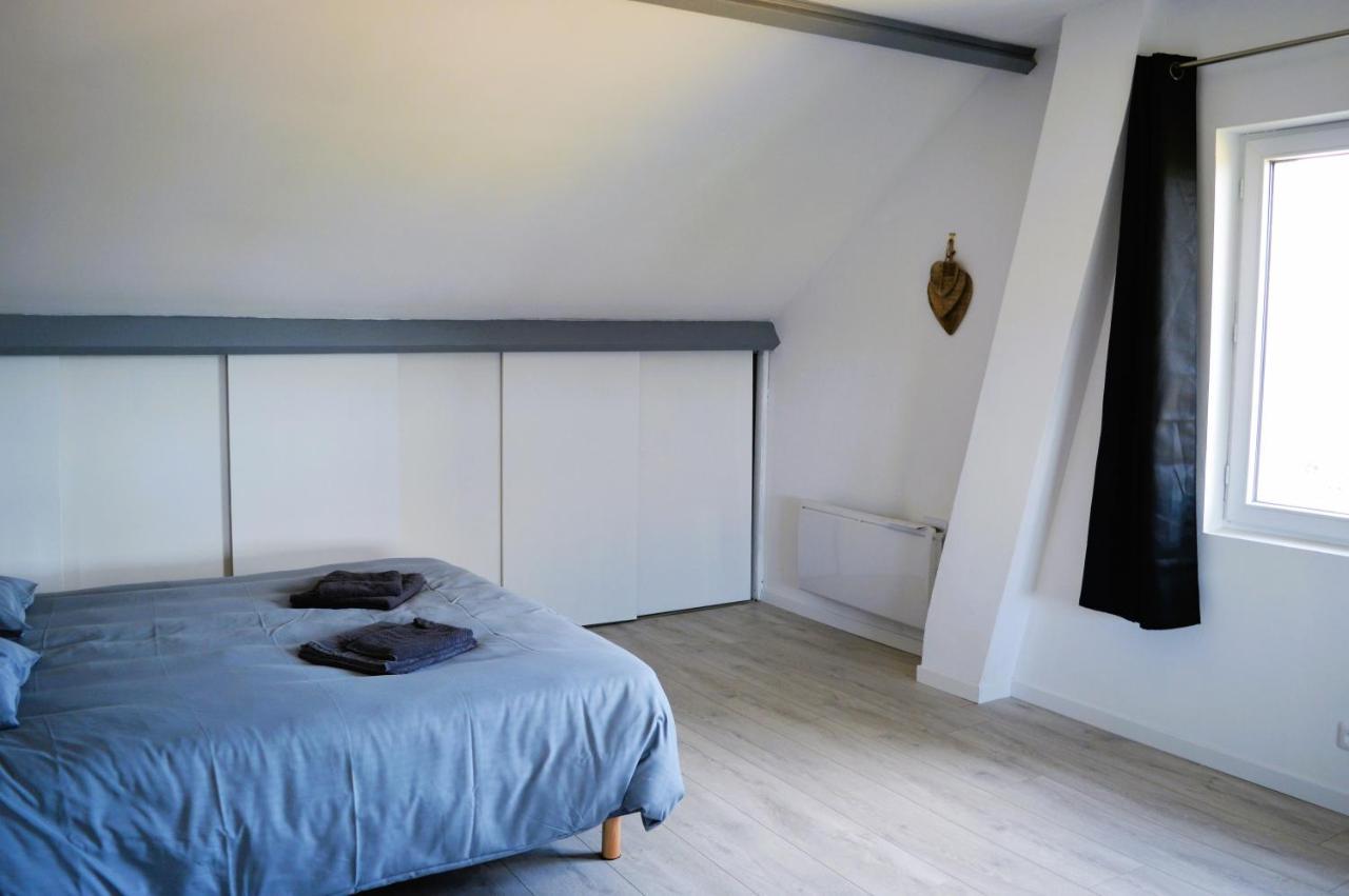La Maison Penchee, Avec Jardin A 50M De La Plage Asnelles Eksteriør billede