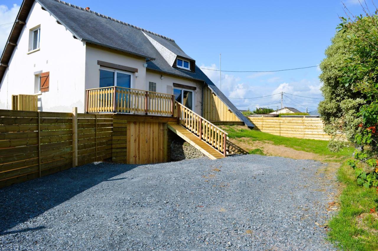 La Maison Penchee, Avec Jardin A 50M De La Plage Asnelles Eksteriør billede