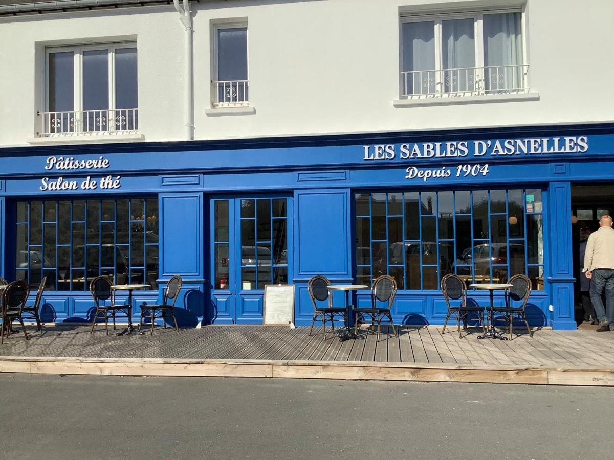 La Maison Penchee, Avec Jardin A 50M De La Plage Asnelles Eksteriør billede